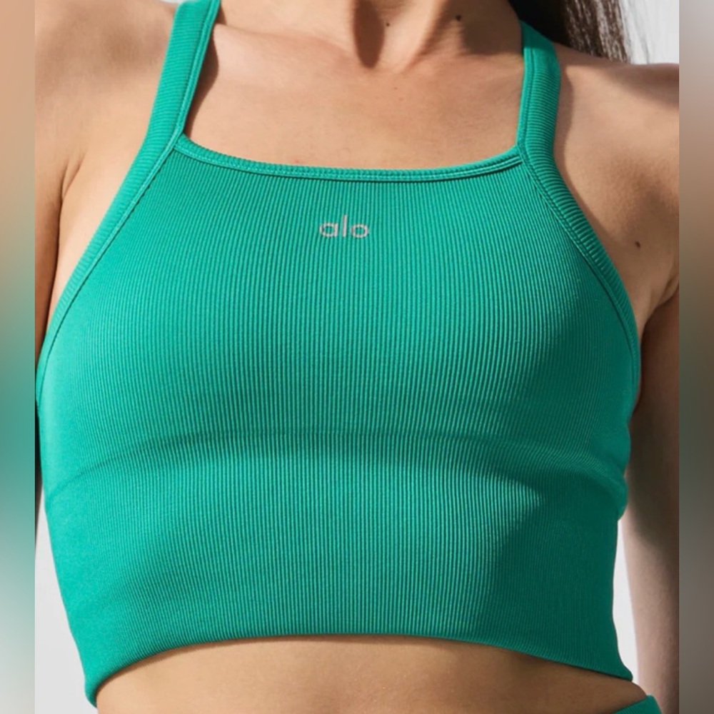 ALO Yoga Seamless Ribbed Favorite Bra Tank